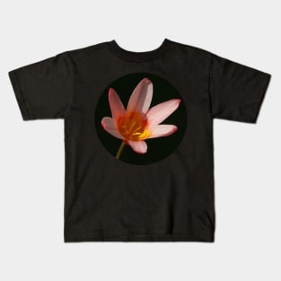 tulip in soft pink Kids T-Shirt